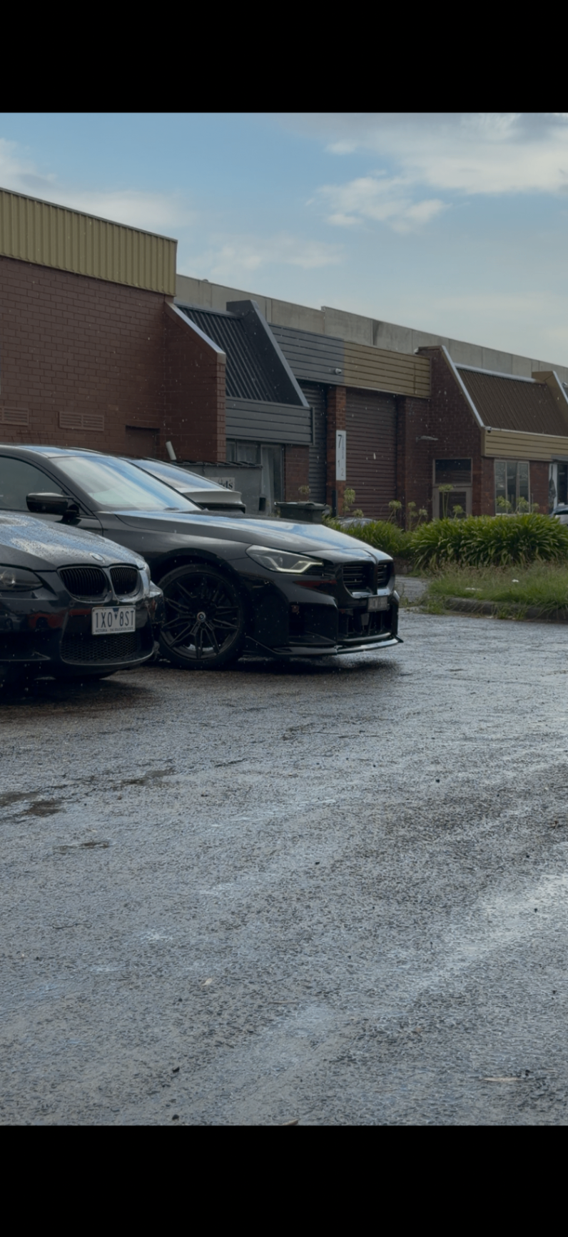 European cars outside the Apex workshop in Melbourne