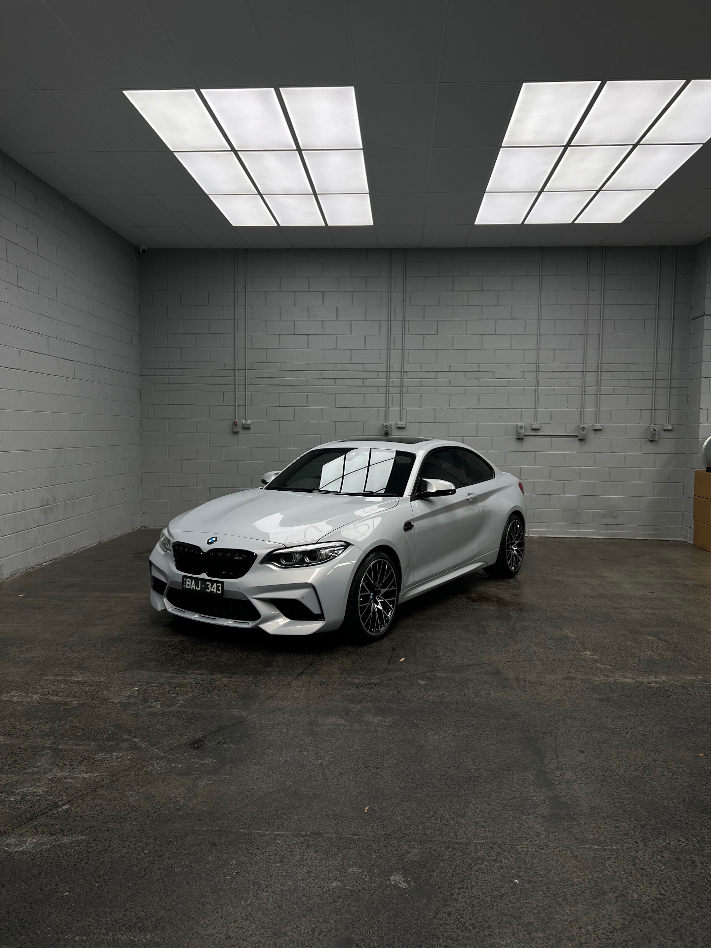 White BMW M2 at Apex, independent BMW specialists Melbourne