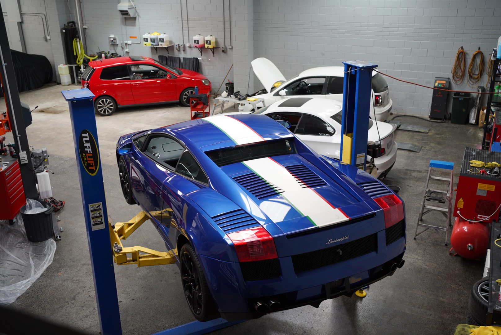 Volkswagen in the Apex Melbourne workshop for diagnostics